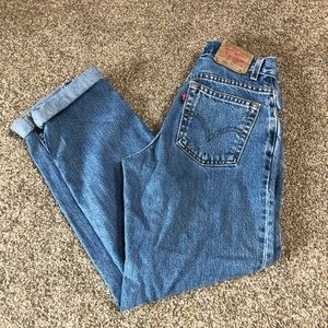 Levi’s mom jeans :)